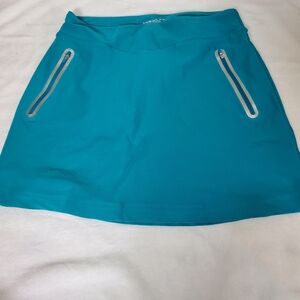 Nike Dri Fit Golf Women's Athletic Skort Turquoise Tour Performance Size M
